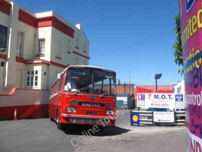 Photo 6x4 Leaving the Service Station Cheltenham Preserved AEC Reliance b c2009