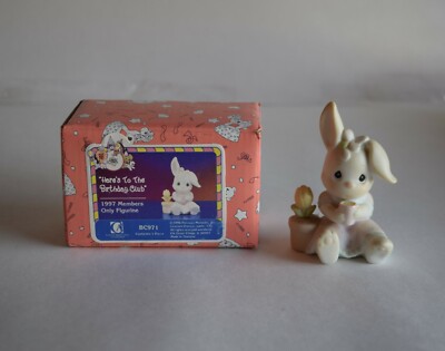 Precious Moments Figurine, Hare's To The Birthday Club, 1997