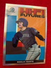 Noelvi Marte 2022 Bowman Chrome Hi-Fi Futures Refractor #HIFI-9 Cincinnati Reds