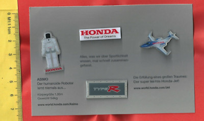 HONDA ASIMO   4 x HONDA Pins SET ASIMO  aus meiner Sammlung Lagerfach  Nr.  718