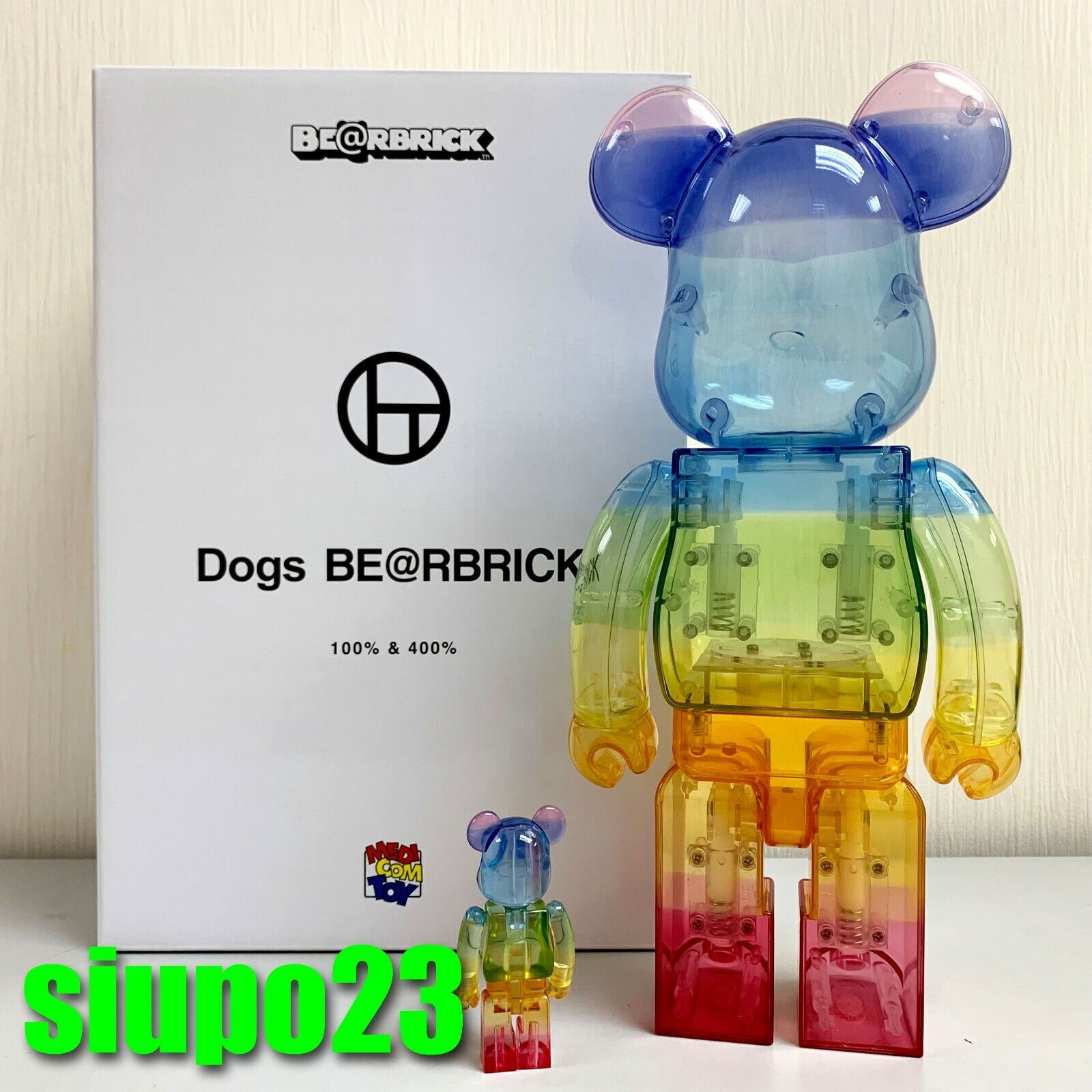 BE@RBRICK Dogs 100％ & 400％