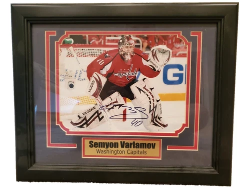 Semyon Varlamov NHL Original Autographed Items
