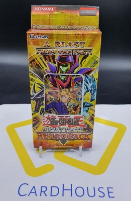 1x Retro Pack 1 Mini Box Yu-Gi-Oh Factory Sealed 2008 Blue