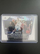 Jalen Suggs Prizm Draft Picks Widescreen White Sparkle ONLY 20!  SSP Zags/Magic