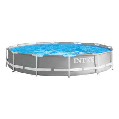 Intex Metal Frame Pool Aufstellpool ø 366 x 76 cm mit Filteranlagen + 2 Filter