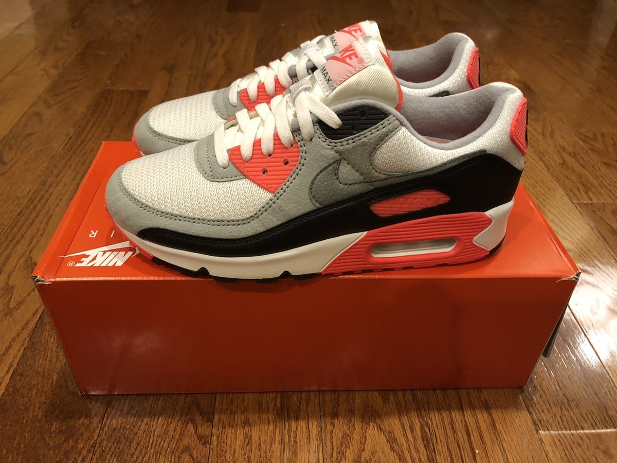Nike Air Max 90 Infrared (2020) CT1685-100 Men's Size 8 | eBay