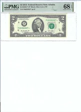 2013 $2 FRN FR1940-F* PMG 68 EPQ, Atlanta * Note S/N F00382207*!!!