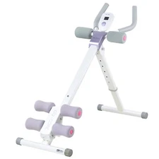 leikefitness Height Adjustable Ab Trainer Abdominal Whole Body Workout Machine