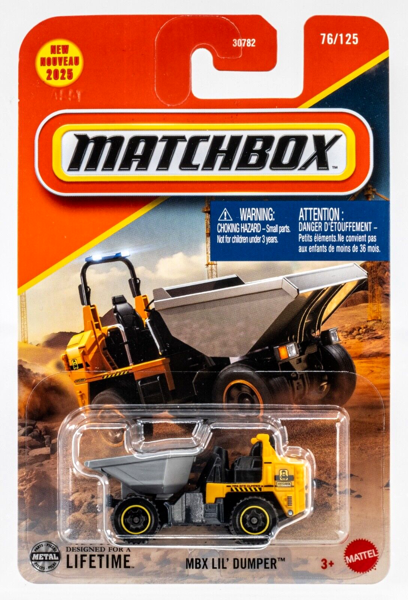 2025 Matchbox #76 MBX Lil' Dumper AMBER YELLOW | MATCHBOX