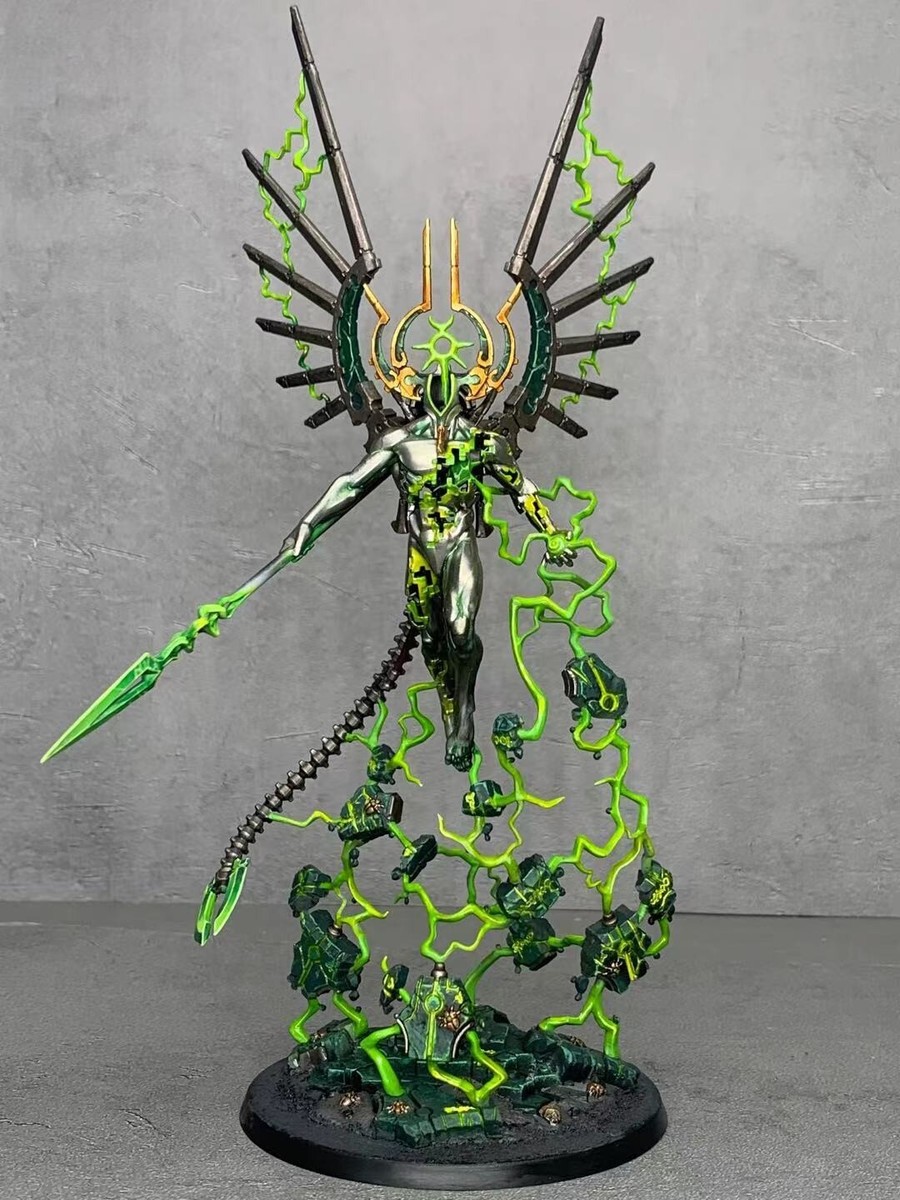 Figurine Games Workshop Warhammer 40k - Necron Echarde C'Tan du Dragon