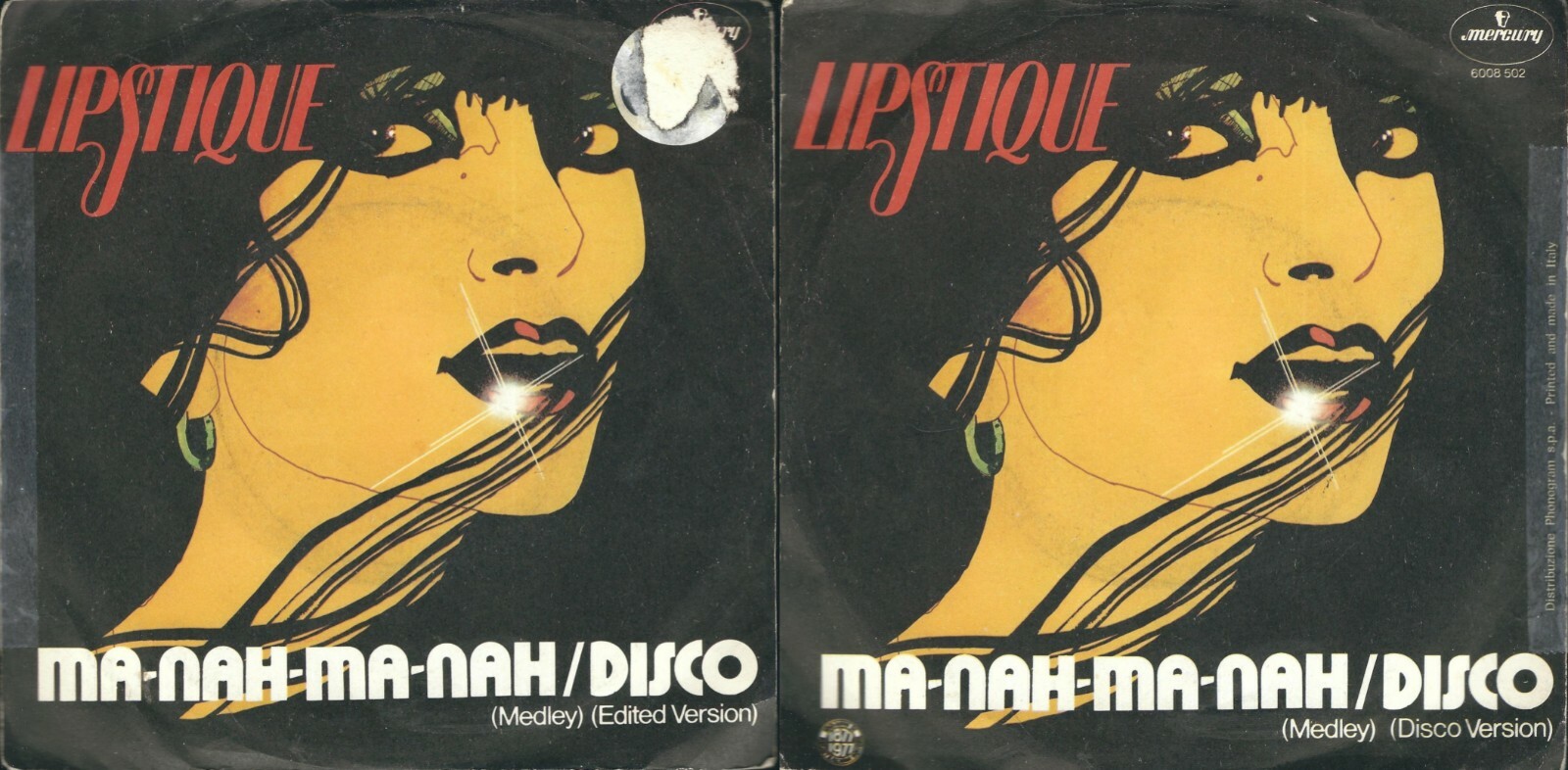 DISCO 45 GIRI LIPSTIQUE – MA-NAH-MA-NAH/DISCO (Medley) (Edited Version)