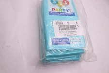 Rectangular Table Cover Plastic Terrace Teal 54" x 108" 33893 6