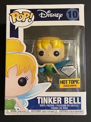Funko Pop Disney Tinker Bell #10 Diamond Hot Topic Exclusive