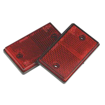 Kopen TB24 Sealey Reflex Reflector Red Oblong Pack Of 2 [Towing Accessories]