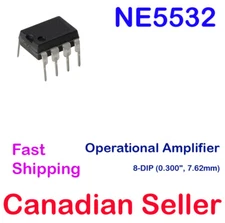 NE5532 Dual Low Noise Operational Amplifier IC NE5532AN 8-DIP 8-PDIP ON Philips