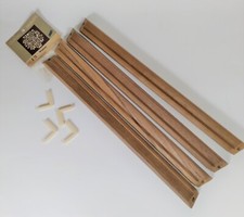 Vintage Classic Frames 13 x 13 Walnut Frame Kit for Embroidery Cross Stitch