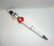 NEW Minnie Mouse LOVE sparkle beaded bling pen work office home gift custom
