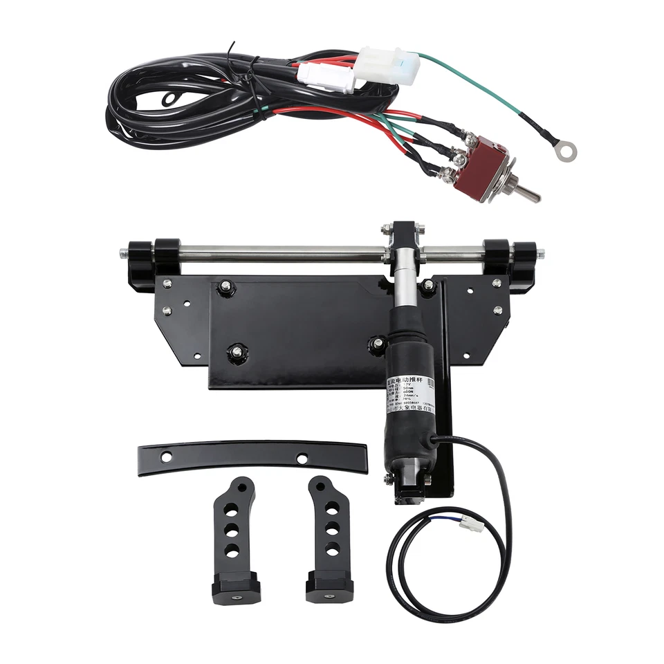 Soporte central eléctrico para excavadora Harley Touring Road King Street Glide 2009-2016 Foto 2 de 4