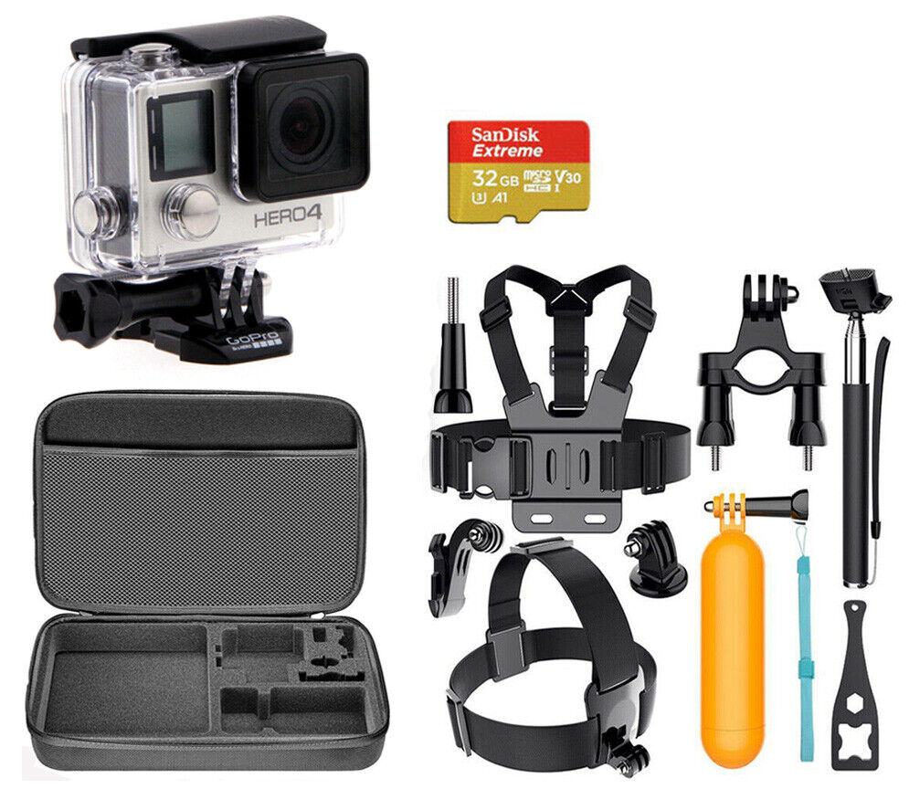 GoPro HERO4 Action Camera (Surf Edition) - Black for sale online