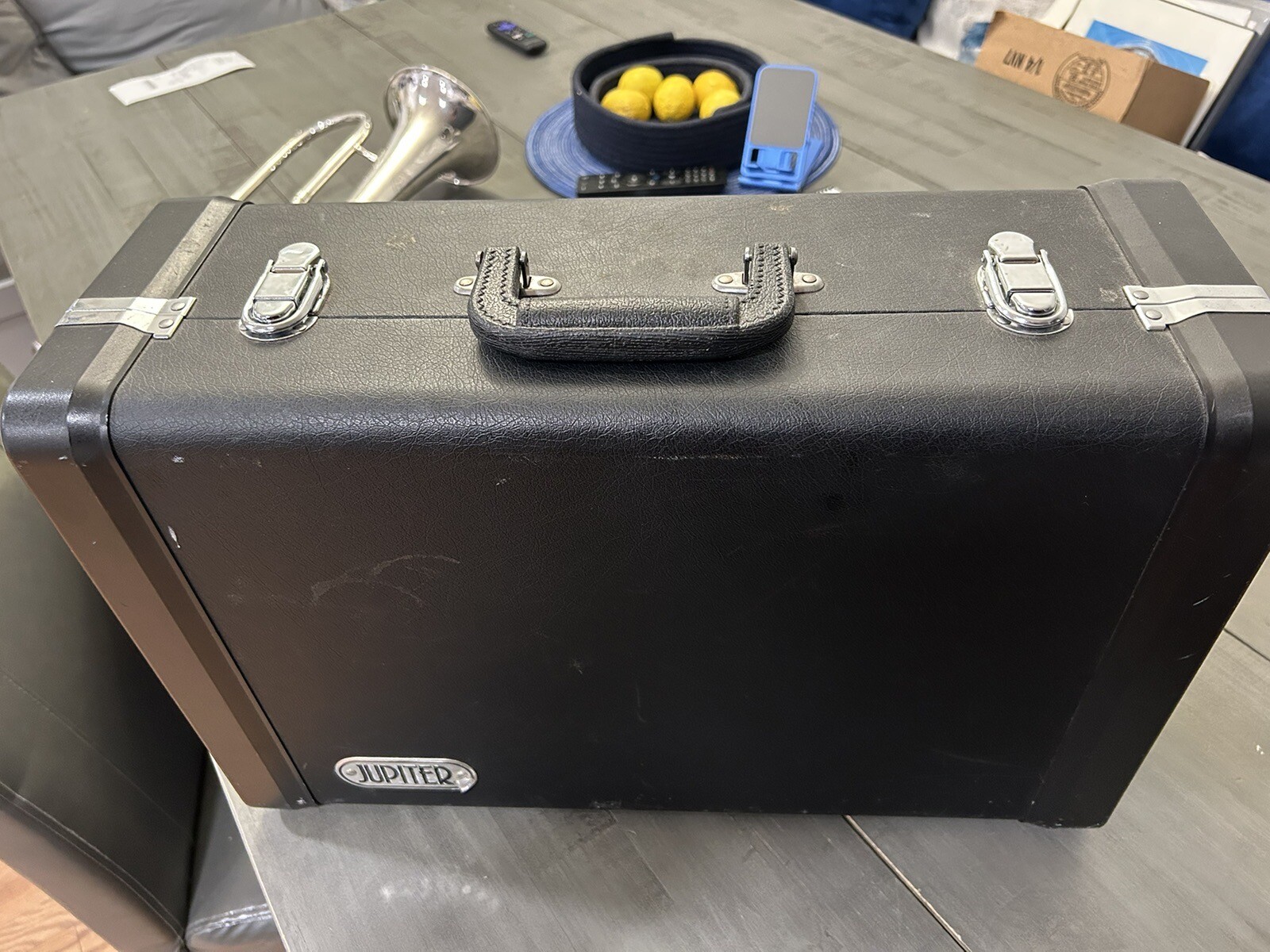 Jupiter JFH 846 Silver Plated Body Key of Bb Flugelhorn With Hard Case