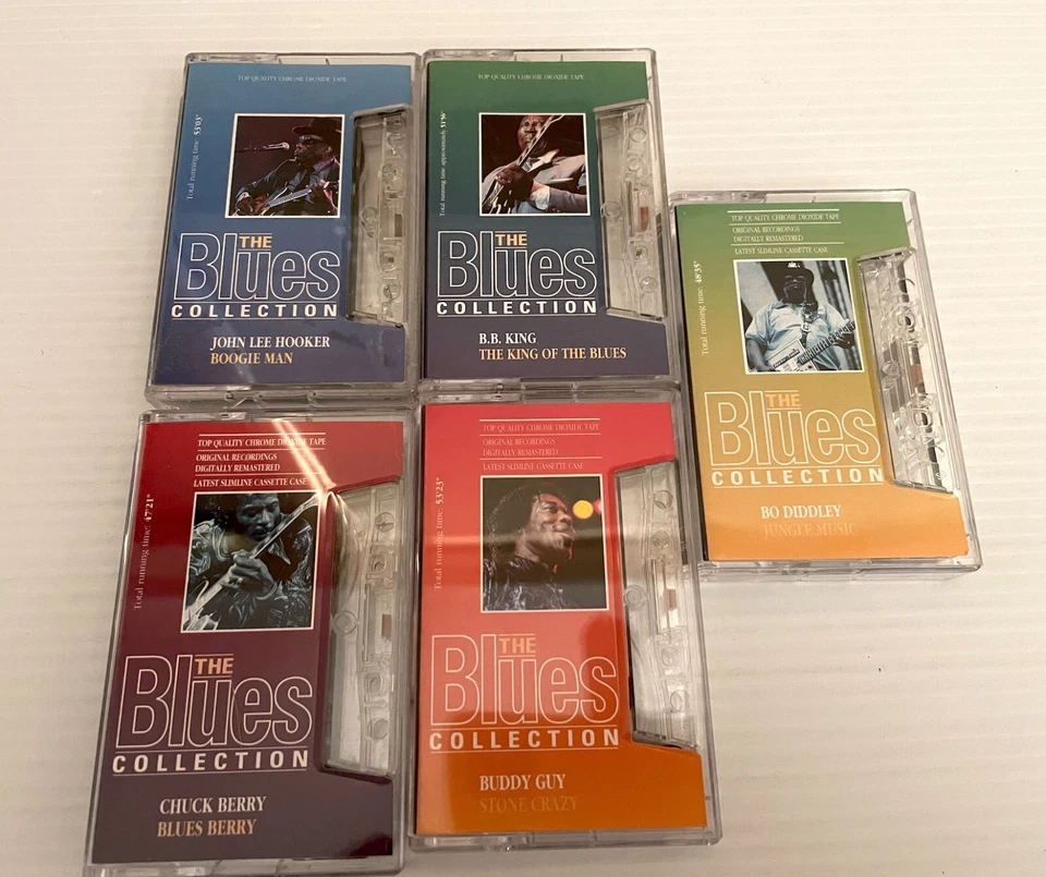 Blues Collection Cassette Bundle 1990s Issues 1 - 5 Magazines Chrome Tapes Orbis - Image 4 of 4