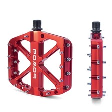 Bowod Mountain Bike Pedals Light Mtb Flat Large Adult Bicycle Pedals Red Parts Bowod Mountain Bike Pedals Light Mtb Flat Large Adult Bicycle Pedals Red Parts