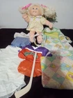 Vintage 1990's First Edition Hasbro Cabbage Patch Doll w/ Clothes & Accessories