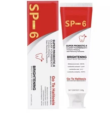 MS DRWIKEY Probiotics Bright White Toothpaste,Fresh Breath,Super Probiotic-6