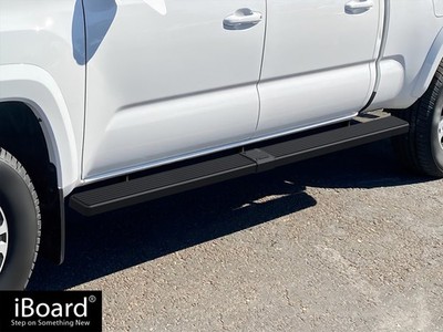 APS Wheel-to-Wheel 5'' Side Step Fit 05-23 Toyota Tacoma Double Crew Cab 6ft Bed
