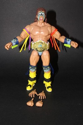 WWE Ultimate Edition Custom Ultimate Warrior - White Strap Winged Eagle Title