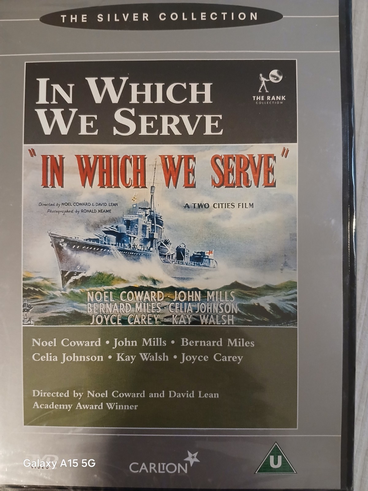 In Which We Serve DVD 2002 John Mills - New Sealed UK .