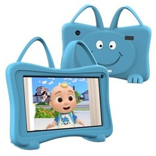 Kids Tablet 7 Toddler Children's Learning Tablet with WiFi, YouTube, Blue