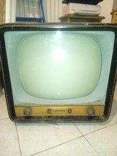 TV Telefunken Anni 50 in legno a valvole da restaurare in ottime condizioni 