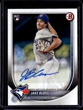 2025 Bowman #PRV-JB Jake Bloss Rookies and Veterans Autographs