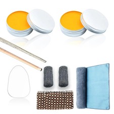 OMTRS Pool Cue Shaft Wax Set, Pool Cue Stick Wax Cleaner with Cleaning Cloth ...