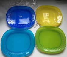 IKEA Kalas 4 Kids Plates  Plastic Plate Multi Bright Coloured 