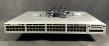 Cisco WS-C3850-48F-L 48 Port PoE+ Gigabit  Switch w/ C3850-NM-2-10G -Fast Ship