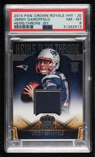 2014 Panini Crown Royale Heirs to the Throne 299/499 Jimmy Garoppolo PSA 8 03rx