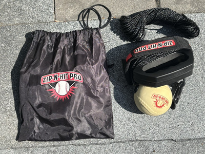 Zip-N-Hit Pro Controlled Pitch Baseball Batting Trainer Performance Sports