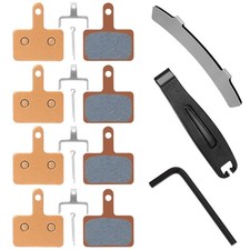 4 Pairs Sintered Metal Ebike Scooter Mountain Bike Brake Pads Heavy Duty