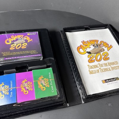 Cashflow 202 The Advanced Program 202 Game Set Sealed CD Set
