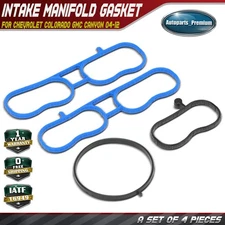 Engine Intake Manifold Gasket Set for Chevy Colorado GMC Canyon Hummer H3 Isuzu
