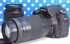 Sony Alpha 200 Digital DSLR Camera Beginner Friendly Compact Lightweight