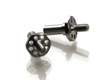 Exotek 2013 losi 22 Drag Front Wide Axles, Titanium