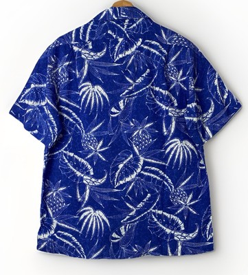 Polo Ralph Lauren Classic Fit Hoffman Camp Print Shirt Men's Size M Blue