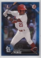 2016 Bowman Draft Draft Picks Blue 113/150 Delvin Perez #BD-31 3q5
