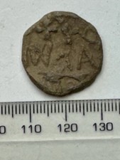 Quality 1500’s Late Elizabeth 1st Era Lead Farm Token - “WA” (F600)