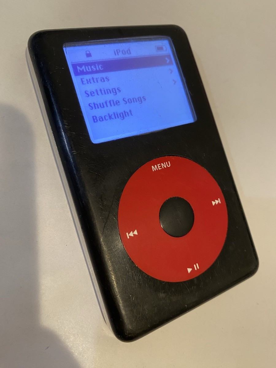 Apple iPod classic 4th Generation U2 Edition Black/Red (20 GB