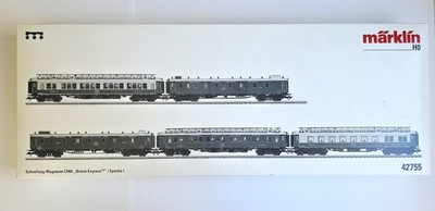 MARKLIN H0 42755. Set CIWL Orient Express 5 coches. Como Nuevo.