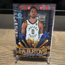 2025 Topps Bowman Tyrese Haliburton Indiana Pacers #HS-6 Hobby Stars NBA Card